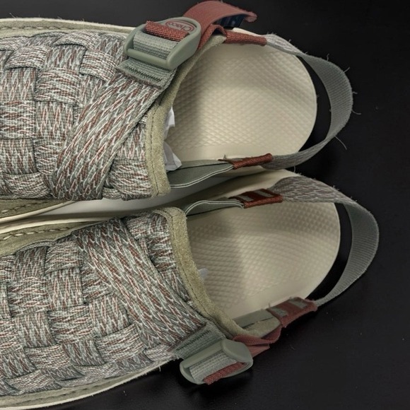 Chaco Canyon Woven Clog - Hut Fungi Beige/Kaki Earth Tones - Men's Size 11 NIB - Picture 10 of 16